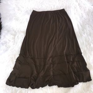 Good used condition boho inspired maxi skirt